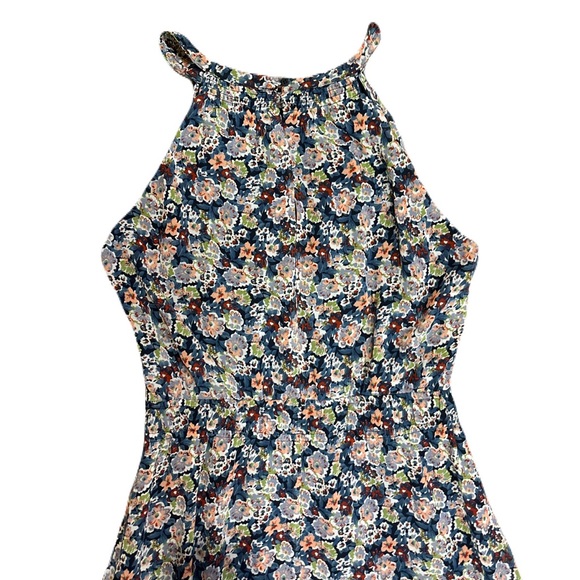 Collective Concepts Floral Maxi Dress | Halter | Fall Occasion | Size M - Picture 6 of 6